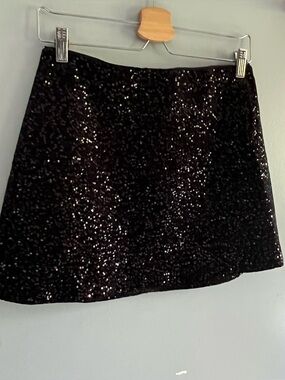 Zara Mini Sequin Skirt